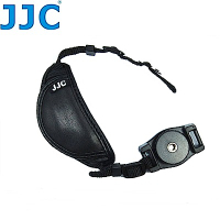 JJC超纖皮輕單微單眼相機手腕帶單反無反手脕帶HS-A(小底座、仍可裝相機背帶和直上三腳架)
