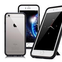 Thunder X iPhone SE3/SE 2020/SE2/i8/i7/6s 防摔邊框手機殼-黑