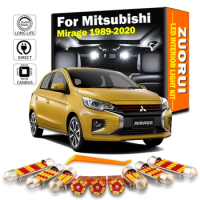 ZUORUI Canbus Led Bulbs For Mitsubishi Mirage 1989-2017 2018 2019 2020 LED Interior Map Dome Trunk Light Kit Car Accessories