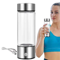 Hydrogen Water Bottle Hydrogen Generator Water Cup Filter Ionizer Maker USB Rechargeable Antioxidants ORP Hydrogen Bottle