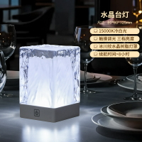 led水晶台燈ins風輕奢西餐廳咖啡廳桌燈觸摸式裝飾台燈氛圍