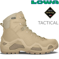 Lowa Z-6S GTX Ws C 女款中筒軍用鞋(C) 軍靴/戰術靴/防水登山鞋 LW320688 0410 淺沙漠