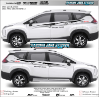 Clown cutting Sticker MOBIL Mitsubishi Xpander STRIPING BODY SAMPING MOBIL XPANDER