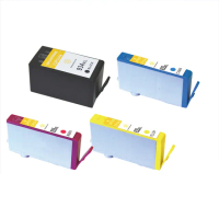 【向日葵】for HP NO.920XL 1黑3彩 CD972AA~CD975AA高容量環保墨水匣(適用OfficeJet 6000/6500/6500a)