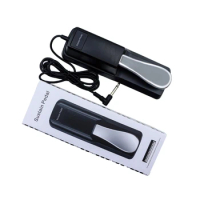 Digital Piano Keyboard Piano Sustain Pedal with Rubber Bottom For MIDI Keyboard G99D