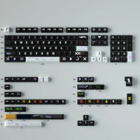 ECHOME CS PRINTSTREAM Theme Keycap Set PBT Dye-sublimation Gaming Keyboard Cap Cherry Profile Key Cap for Mechanical Keyboard
