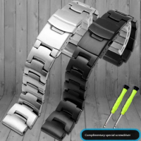 Solid Stainless Steel Watchband for Casio PROTREK PRG-260 PRG-270 PRG-550 PRW-3500/2500/5100 Series Watch Band Strap