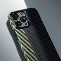【滿額現折$330 最高3000點回饋】     【PITAKA】MagEZ Case4 for iPhone15 ProMax 航太纖維磁吸手機殼半版浮織款【三井3C】