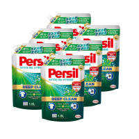 【Persil寶瀅】深層酵解洗衣凝露/洗衣精補充包多入組 抗菌/除臭/去垢/洗淨力 - 除菌防蟎1.5L / 6包