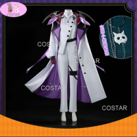 COSTAR [Customized] NIJISANJI VTuber Shu Yamino Cosplay Costume Halloween Men Women Outfits Role Play Suit Jacket Pants Shirt