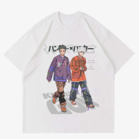 TSHIRT | OVERSIZE | KAOS ANIME KILLUA X GON HYPE | T-SHIRT BAJU ANIME HUNTERxHUNTER | BAJU KILLUA ZO