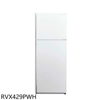 日立家電【RVX429PWH】417公升雙門(與RVX429同款)冰箱(含標準安裝)