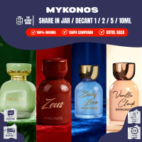 DECANT MYKONOS (SHARE IN JAR) 10ml 5ml 1ml 2ml Utopia Aphrodite Down To Earth Pink Beach Vanilla Clo