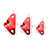 【三角風繩扣】鋁合金 營繩調節片 孔徑5~8mm 營繩用調節片 營繩擋片 風繩扣 三角調節片 適營繩