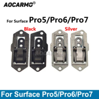 Aocarmo For Microsoft Surface Pro 5 6 7 Pro6 Pro7 Pro5 Hinge Kickstand Left Right Hinge Connector Shaft Replacement Parts
