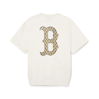 【MLB】短袖T恤 MONOGRAM系列 波士頓紅襪隊(3ARSM1343-43CRS)