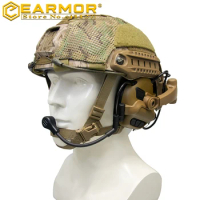 EARMOR M32X military standard earphones, military and police hearing protection earphones, electronic communication earphones