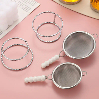 Saringan Teh Stainless Steel, Infuser Teh, Aksesoris Set Teh, Saringan Teh, Layar Filter Keramik