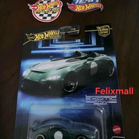 Hot Wheels Premium Car Culture Exotic Envy Aston Martin V12 Speedster Ban Karet Original Mattel