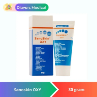 Diavors Medical Sanoskin OXY 30 Gram Gel - Obat Luka Superfisial & Dalam Kulit dengan Oksigen Konver