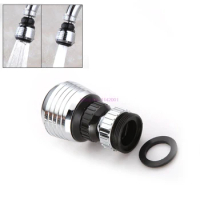 200pcs 360 Rotary New Kitchen Faucet Shower Head Economizer Filter Water Stream Faucet Pull out Bathroom High quality