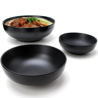仿瓷韓式拌飯碗商用日式面碗麻辣燙碗飯碗密胺小碗米線碗螺螄粉碗