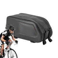 Bicycle Rear Trunk Bag Waterproof Rode Bike Pannier Organizer Bag Rode Bike Organizer Bag Bike Luggage Carrier Pouch For Work