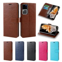 V30Pro Case Book Style Leather Flip Wallet Cover For Vivo V30 V 30 X100 V29Lite V27 V 27 iQOO 12 Pro Magnetic Book Stand Coques