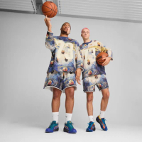 【PUMA】短褲 男 運動褲 歐規 DYLAN 星空 63110801
