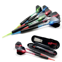 3Pcs 19g Professional Darts Electronic Darts Soft Tip flechette and Aluminum Shafts dardos Tips Flights
