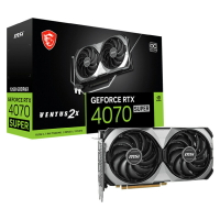 萬圖師 GeForce RTX 4070 SUPER 12G VENTUS 2X OC電競游戲AI顯卡【宜家良品百貨】