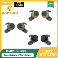 Military tactical headset EARMOR M20 MOD3 electronic shooting headset anti-noise ear plugs muffled hunting ear plugs