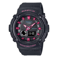 CASIO 卡西歐 BABY-G BGA-280 系列 BGA-280DN-1A 舞池霓虹燈指針腕錶 43.4MM｜樂天全館特惠中★指定刷卡回饋10%