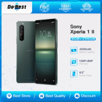 Original Sony Xperia 1 II XQ-AT51 5G Mobile Phone 6.5'' 8GB RAM 256GB ROM NFC 12MP*3+8MP CellPhone Octa Core Android SmartPhone
