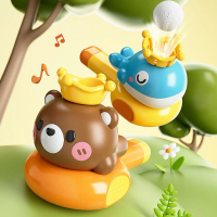 Children's Whistle Blowing Ball Toy, Air blowing Levitation Breath Education Baby Cartoon P5G8