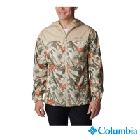 Columbia 哥倫比亞 官方旗艦 男款-防曬UPF40防潑水風衣-卡其(UWE87770KI / 2023年春夏)