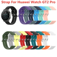 Watch Band For Huawei Watch GT 2 Pro Strap Soft Silicone Replace Belt Smartwatch Replacement Wristband For Huawei Watch GT 2 Pro
