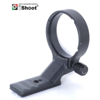 iShoot Lens Collar Replacement Base Foot Stand Adapter for Nikon AF-S 200-500mm F5.6E ED VR Tripod Mount Ring w Arca Swiss Plate