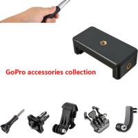 Go Pro Camera Action Camera Accessories Insta360 One X2 Dji Action 2 Accesorios Camera Mount Cascos Para Moto Gopro Mount