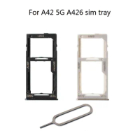 OEM For Samsung Galaxy A42 5G A426 SIM Card Tray Holder Replacement + Eject Pin Black White