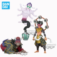 Original Banpresto Demon Slayer Zohakuten Gyokko Hantengu PVC Action Figures Anime Figurals Collectible Model Doll Toys