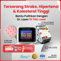 DR LASER Perfect 10 Plus Alat Terapi Membantu Memperbaiki Tensi Tinggi Terapi Pasien Hipertensi Jant