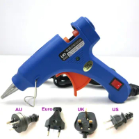 Free Shipping 1 PC 45W Glue Gun Mini Hot Melt Glue Gun Electric Heat Temperature Gun Repair Tool Power Tool