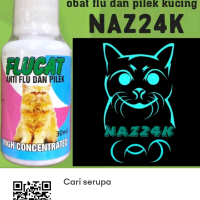 flucat fludog obat flu kucing dan anjing