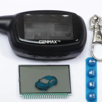 Russia Case for CENMAX ST-7A+LCD display for CENMAX ST7A 7A LCD keychain car remote 2-way car alarm system