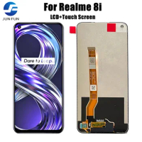 6.6" Original For Oppo Realme 8i RMX3151 LCD Display Touch Screen For Realme 8i LCD Replacement