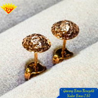 Giwang Anting Emas Kuning Kadar Emas 750
