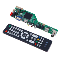 ชุด 1 ชิ้น แผงขับสำหรับแผ่นรองพื้นทีวี LCD รุ่น RR52C.03A รองรับ DVB-T และ DVB-T2 ด้วยคุณภาพสูง