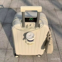 行李箱2024新款 拉桿箱女款高顔值 結實耐用密碼箱 子男女旅行箱包