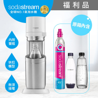 (福利品)Sodastream DUO 快扣機型氣泡水機(典雅白/太空黑)